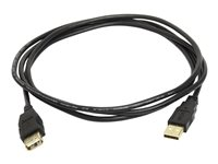 Ergotron - Rallonge de câble USB - USB (M) pour USB (F) - 1.8 m - noir - pour P/N: 45-353-026, 45-354-026 97-747