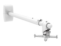 Vision Techmount TM-ST2 - Kit de montage (fixation murale, poteau) - Téléscopique - pour projecteur - Blanc satiné TM-ST2