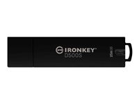 Kingston IronKey D500S - Clé USB - chiffré - 256 Go - USB 3.2 Gen 1 - Conformité TAA IKD500S/256GB