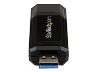 StarTech.com Réseau adaptateur USB 3.0 vers Gigabit Ethernet - NIC USB vers RJ45 pour réseau 10/100/1000 - Adaptateur réseau - USB 3.0 - Gigabit Ethernet - noir USB31000NDS