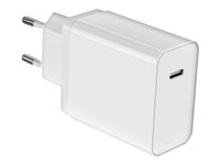 DLH - Adaptateur secteur - charge rapide - 30 Watt - PD (24 pin USB-C) - blanc DY-AU5130W