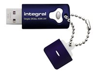 Integral Crypto Dual - Clé USB - 16 Go - USB 3.0 INFD16GCRYDL3.0197