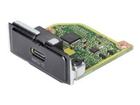 HP Flex IO V2 Card - Carte d'interface de port USB-C 3.1 de 2e génération avec 100 W PD - pour EliteDesk 800 G6 (mini desktop, 35W or 65W), 805 G6 (mini desktop); ProDesk 400 G6 (mini desktop), 405 G6 (mini desktop), 600 G6 (mini desktop) 13L60AA