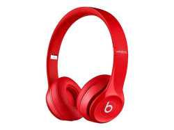 Beats Solo2 - Casque avec micro - supra-oral - sans fil - Bluetooth - rouge MHNJ2ZM/A