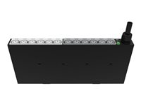 HPE G2 Basic Modular Horizontal True 0U - Unité de distribution secteur (rack-montable) - CA 220-240 V - 14400 VA - 1-phase 3 fil - entrée : IEC 60309 63A - connecteurs de sortie : 6 (IEC 60320 C19) - 1U - 30.5 cm cordon - Mondial - pour Synergy 12000 Frame P9Q51A