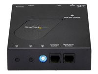 StarTech.com Récepteur HDMI sur IP Gigabit Ethernet - 1080p - Kit Extender HDMI Cat 6 - Prolongateur audio/vidéo - récepteur - 1GbE, HDMI - jusqu'à 100 m - pour P/N: ST12MHDLAN, SVA12M2NEUA, SVA12M5NA, VIDWALLMNT ST12MHDLANRX