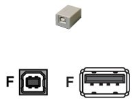 MCL Samar - Adaptateur USB - USB (F) pour USB à 4 broches, type B (F) USB-AF/BF