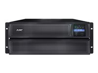 APC Smart-UPS X 3000 Rack/Tour LCD - Onduleur (montable sur rack / externe) - CA 230 V - 2700 Watt - 3000 VA - RS-232, USB - connecteurs de sortie : 10 - 4U - noir - pour P/N: AR4024SP, AR4024SPX429, AR4024SPX431, AR4024SPX432, NBWL0356A, SMX2000LVUS SMX3000HV