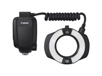 Canon MR-14EX II Macro Ring Lite - Flash annulaire (macro) - 14 (m) - pour EOS 1D, 2000, 3000, 4000, Kiss X90, Kiss X9i, R5, R6, Ra, Rebel T100, Rebel T7, Rebel T7+ 9389B003