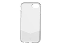 Force Case Pure - Coque de protection pour téléphone portable - robuste - élastomère thermoplastique (TPE), polyuréthanne thermoplastique (TPU) - transparent - pour Apple iPhone 6, 6s, 7, 8, SE (2e génération) FCPUREIP8T