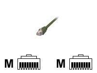 MCL Samar - Cordon de raccordement - RJ-45 (M) pour RJ-45 (M) - 50 cm - FTP - CAT 6 - vert FCC6BM-0.5M/V