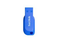 SanDisk Cruzer Blade - Clé USB - 64 Go - USB 2.0 - bleu électrique SDCZ50C-064G-B35BE