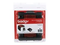 Badgy - Noir / monochrome - cassette à ruban d'impression - pour Badgy 100, 200 CBGR0500K