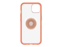 OtterBox Otter + Pop Symmetry Series Clear - Coque de protection pour téléphone portable - polycarbonate, caoutchouc synthétique - mélondramatique - pour Apple iPhone 13 77-85392