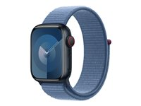 Apple - Boucle pour montre intelligente - 41 mm - 130 - 200 mm - bleu hivernal MT583ZM/A