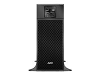 APC Smart-UPS SRT 6000VA - Onduleur - CA 230 V - 6000 Watt - 6000 VA - Ethernet 10/100, USB - connecteurs de sortie : 13 - noir - pour P/N: SRT1500RMXLI-NC, SRT1500XLI SRT6KXLI