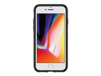 OtterBox Otter + Pop Symmetry Series - Coque de protection pour téléphone portable - polycarbonate, caoutchouc synthétique - noir - pour Apple iPhone 7, 8, SE (2e génération), SE (3rd generation) 77-61655