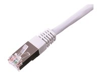 Uniformatic - Cordon de raccordement - RJ-45 (M) pour RJ-45 (M) - 10 m - FTP - CAT 6 - moulé, bloqué - blanc 23850