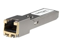 Le JL563A-ST est un module de transceiver SFP+ cuivre compatible HP JL563A qui a été conçu, programmé et testé pour fonctionner avec des commutateurs et des routeurs de marque HP®. Il vous assure une connectivité de 10 GbE par câble en cuivre, sur les rés JL563A-ST