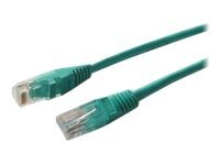 Uniformatic - Câble réseau - RJ-45 (M) pour RJ-45 (M) - 3 m - UTP - CAT 5e - moulé, bloqué - vert 20283