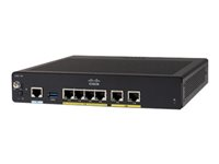 Cisco Integrated Services Router 931 - - routeur - commutateur 4 ports - 1GbE - ports WAN : 2 C931-4P