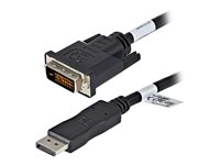 StarTech.com 10-Pack 6ft DisplayPort to DVI Cable, DisplayPort 1.2 to DVI-D Video Adapter Cable, 1080p, Passive DP++ to DVI Monitor Converter Cable, DP to DVI Digital Display, Male to Male - Passive DP 1.2 to DVI (DP2DVIMM6X10) - Câble adaptateur - DisplayPort (M) pour DVI-D (M) - DisplayPort++ - 1.828 m - passif, support 1080p - noir (pack de 10) DP2DVIMM6X10