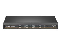 Cybex Secure MultiViewer KVM Switch SCMV245DPH - Commutateur écran-clavier-souris/audio/USB - 4 x KVM / audio / USB - 1 utilisateur local - CA 100 - 240 V SCMV245DPH-400
