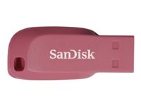 SanDisk Cruzer Blade - Clé USB - 32 Go - USB 2.0 - rose électrique SDCZ50C-032G-B35PE