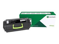 Lexmark 622H - À rendement élevé - noir - original - cartouche de toner LCCP, LRP - pour Lexmark MX710, MX711, MX810, MX811, MX812 62D2H00