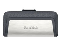 SanDisk Ultra Dual - Clé USB - 256 Go - USB 3.1 / USB-C SDDDC2-256G-G46
