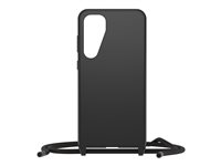 OtterBox React Series - Coque de protection pour téléphone portable - collier - noir - pour Samsung Galaxy S24+ 77-94738