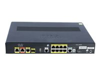 Cisco 891F - - routeur - - RNIS commutateur 8 ports - 1GbE - Montable sur rack C891F-K9