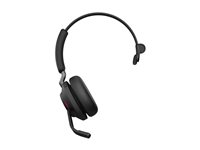 Jabra Evolve2 65 UC Mono - Micro-casque - sur-oreille - convertible - Bluetooth - sans fil - USB-C - isolation acoustique - noir 26599-889-899