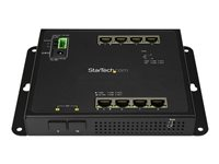 StarTech.com Switch Gigabit Ethernet géré à 8 ports avec 2 connexions SFP - Fixation murale et accès en façade (IES101G2SFPW) - Commutateur - Géré - 8 x 10/100/1000 + 2 x SFP - fixation murale - pour P/N: GLCLHSMDSTTA, GLCSXMMDST, GLCSXMMDSTT, GLCTEST, MA IES101G2SFPW