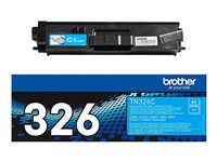 Brother TN326C - Cyan - original - cartouche de toner - pour Brother DCP-L8400, DCP-L8450, HL-L8250, HL-L8350, MFC-L8650, MFC-L8850 TN326C