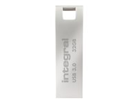 Integral Arc USB 3.0 - Clé USB - 32 Go - USB 3.0 - zinc INFD32GBARC3.0