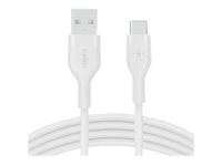 Belkin BOOST CHARGE - Câble USB - USB (M) pour 24 pin USB-C (M) - 2 m - blanc CAB008BT2MWH