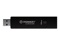 IronKey D300S - Clé USB - chiffré - 16 Go - USB 3.1 Gen 1 - FIPS 140-2 Level 3 - Conformité TAA IKD300S/16GB