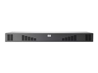 HPE IP Console G2 Switch with Virtual Media and CAC 1x1Ex8 - Commutateur KVM - 8 x KVM port(s) - 1 utilisateur local - 1 utilisateur IP - de bureau - pour HPE 10XXX G2, 600, 800; Advanced Series Racks 42U 600; ProLiant DL20 Gen9, e2000 G6; Rack AF620A