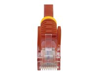 StarTech.com CAT5e Cable - 7 m Red Ethernet Cable - Snagless - CAT5e Patch Cord - CAT5e UTP Cable - RJ45 Network Cable - Cordon de raccordement - RJ-45 (M) pour RJ-45 (M) - 7 m - UTP - CAT 5e - sans crochet, bloqué - rouge 45PAT7MRD