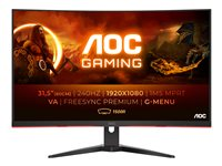 AOC Gaming C32G2ZE/BK - écran LED - incurvé - Full HD (1080p) - 32" C32G2ZE/BK