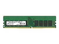 Micron - DDR4 - module - 16 Go - DIMM 288 broches - 3200 MHz / PC4-25600 - CL22 - 1.2 V - mémoire sans tampon - ECC MTA9ASF2G72AZ-3G2R