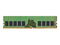 Kingston - DDR4 - module - 16 Go - DIMM 288 broches - 3200 MHz / PC4-25600 - CL22 - 1.2 V - mémoire sans tampon - ECC - pour Lenovo ThinkStation P350 30E3, 30E4, 30E5, 30E6, 30EF, 30EG, 30EH, 30EJ KTL-TS432ES8/16G