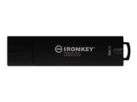 Kingston IronKey D500S - Clé USB - chiffré - 128 Go - USB 3.2 Gen 1 - Conformité TAA IKD500S/128GB