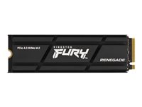 Kingston FURY Renegade - SSD - 2 To - interne - M.2 2280 - PCIe 4.0 x4 (NVMe) - dissipateur de chaleur intégré SFYRDK/2000G