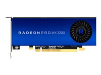 AMD Radeon Pro WX 3200 - Carte graphique - Radeon Pro WX 3200 - 4 Go GDDR5 - PCIe 3.0 x16 profil bas - 4 x Mini DisplayPort 100-506115