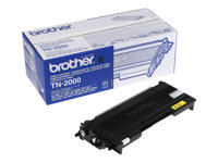 Brother TN2000 - Noir - original - cartouche de toner - pour Brother DCP-7010, DCP-7010L, DCP-7025, MFC-7225n, MFC-7420, MFC-7820N, FAX-2820, 2825 TN2000