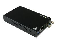 StarTech.com Convertisseur de média fibre optique GbE - Monomode LC - Convertisseur Ethernet cuivre vers fibre - 20 km (ET91000SM20) - Convertisseur de média à fibre optique - 1GbE - 1000Base-LX, 1000Base-T - RJ-45 / mode unique LC - jusqu'à 20 km - 1310 nm - pour P/N: SVA12M2NEUA, SVA12M5NA ET91000SM20