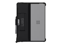 UAG Rugged Case for Microsoft Surface Pro 8 w/ Handstrap - Scout Black - Coque de protection pour tablette - noir - 13" - pour Microsoft Surface Pro 8 32326H114040