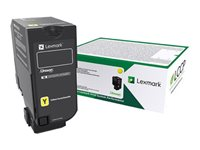 Lexmark - À rendement élevé - jaune - original - cartouche de toner LCCP, LRP - pour Lexmark CS725de, CS725dte 74C2HY0